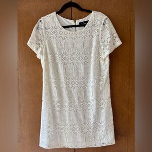 Lulu's White Lace Dress